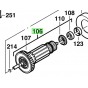 AEG Induit 230V pour scie sauteuse STEP1200X, STEP1200BX, STEP1200XE (4931426261)