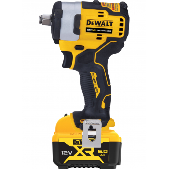DeWalt DCF901P1-QW Boulonneuse à Choc 1/2" 330Nm 12V XR Brushless 1x5.0Ah avec coffret TSTAK
