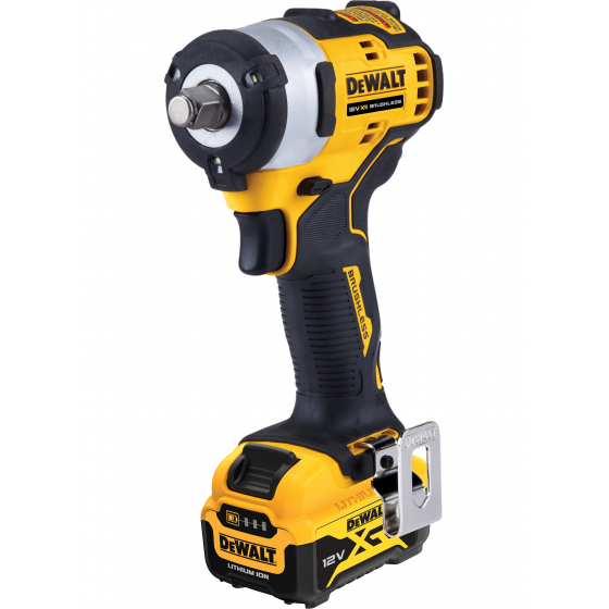 DeWalt DCF901P1-QW Boulonneuse à Choc 1/2" 330Nm 12V XR Brushless 1x5.0Ah avec coffret TSTAK