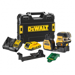 DeWALT DCE822D1G18-QW Laser croix vert et aplomb XR 12V et XR 18V 1x2.0Ah