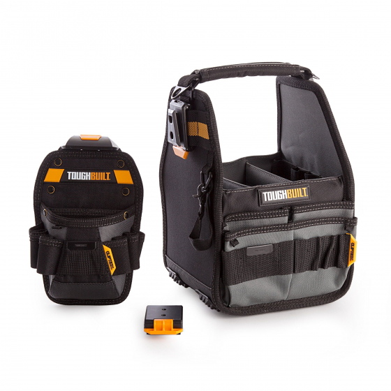Toughbuilt Panier porte-outils 20cm + poche à outils ClipTech TB-CT-180-8 Toughbuilt Panier porte-outils 20cm + poche à outils ClipTech TB-CT-180-8