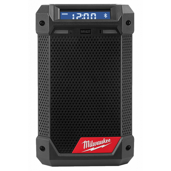 Milwaukee M12 RCDAB+-0 Radio, chargeur de chantier 12V avec tuner DAB+/FM/AM (4933472114)
