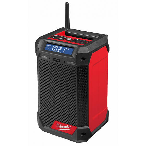 Milwaukee M12 RCDAB+-0 Radio, chargeur de chantier 12V avec tuner DAB+/FM/AM (4933472114)