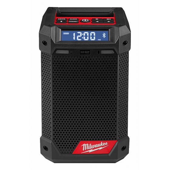 Milwaukee M12 RCDAB+-0 Radio, chargeur de chantier 12V avec tuner DAB+/FM/AM (4933472114)