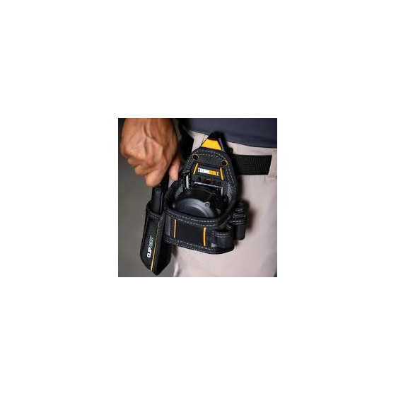 Toughbuilt Poche à outils pour mètre ruban et couteau/cutter + bloc-notes et crayon TB-CT-25X Toughbuilt Poche à outils pour mètre ruban et couteau/cutter + bloc-notes et crayon TB-CT-25X