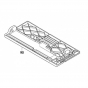 Makita Table en aluminium pour Scie circulaire 5103R (316706-3)