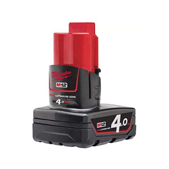 Milwaukee Pack M12 NRG-402 avec 2 Batteries M12B4 12V 4.0Ah et Chargeur C12C (4933459211)