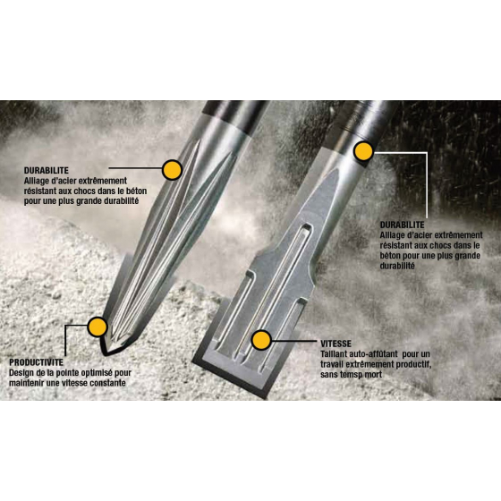 Dewalt Burin Plat XLR SDS-Plus 300mm DT6979