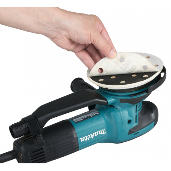 Makita BO6050J Ponceuse, polisseuse excentrique 750W ø150mm avec coffret MAKPAC Makita BO6050J Ponceuse, polisseuse excentrique 750W ø150mm avec coffret MAKPAC
