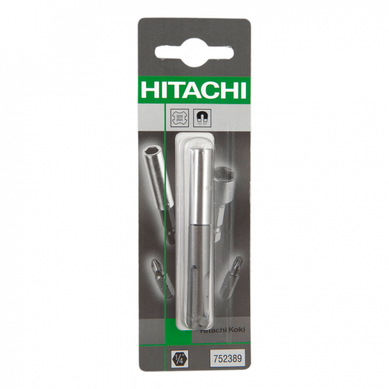 Hikoki Porte embout SDS+ vers Hexagone 1/4" magnétique (752389)