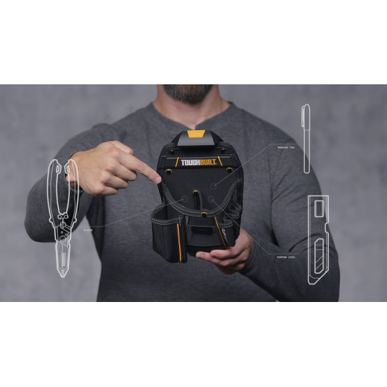 Toughbuilt Poche universelle et couteau/cutter TB-CT-26 Toughbuilt Poche universelle et couteau/cutter TB-CT-26