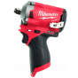 Milwaukee M12 FIWF12﻿-0 Boulonneuse à choc 1/2" 12V FUEL Machine seule (4933464615)