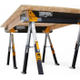 Toughbuilt Pack de 2 tréteaux-table de chantier TB-C700-2