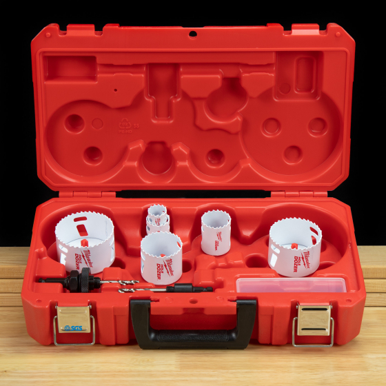 Milwaukee Coffret jeu x6 Scies cloche bi-métal "Hole Dozer" et accessoires (49224201) Milwaukee Coffret jeu x6 Scies cloche bi-métal "Hole Dozer" et accessoires (49224201)