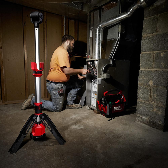 Milwaukee M12 SAL-0 Projecteur LED sur trépied 12V (4933464823) Milwaukee M12 SAL-0 Projecteur LED sur trépied 12V (4933464823)