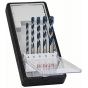 Bosch Coffret de 5 forets béton Robustline CYL-5: 4 à 8mm (2608588165)