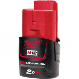 Batterie Milwaukee M12B2 18V 2.0Ah Red Lithium-Ion