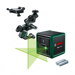 Bosch Laser ligne Quigo green avec 2 supports (0603663C02)