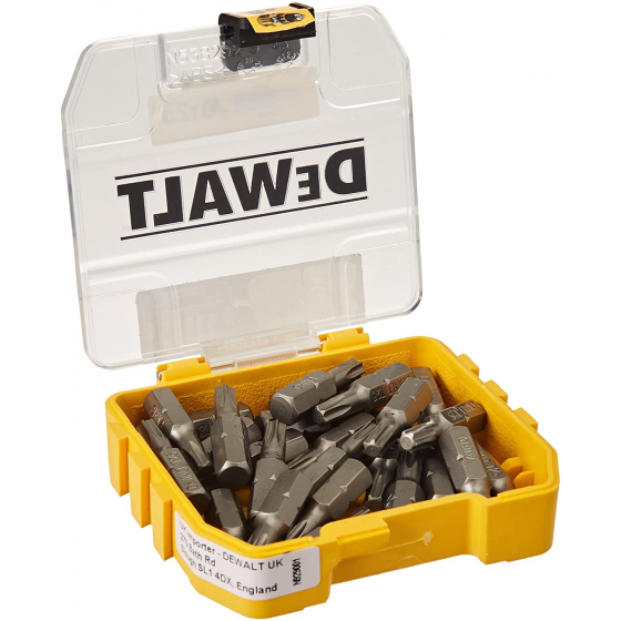 Dewalt Coffret Tic Tac de 25 embouts de vissage Torx T25 (DT7962-QZ) Dewalt Coffret Tic Tac de 25 embouts de vissage Torx T25 (DT7962-QZ)