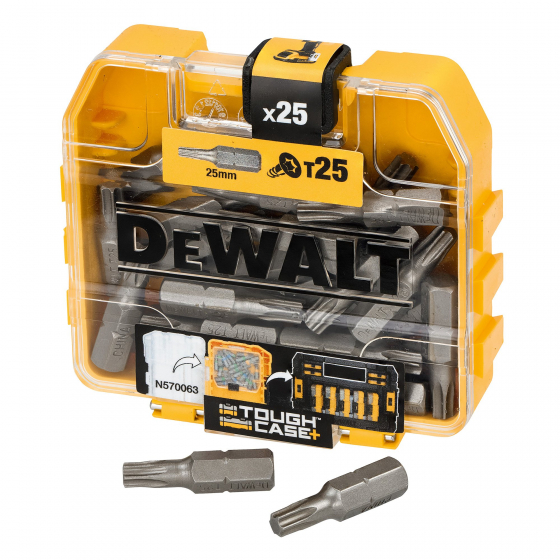 Dewalt Coffret Tic Tac de 25 embouts de vissage Torx T25 (DT7962-QZ) Dewalt Coffret Tic Tac de 25 embouts de vissage Torx T25 (DT7962-QZ)