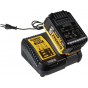 Dewalt DCB115P2-QW Pack de 2 Batteries 18V 5.0Ah XR Li-ion + Chargeur DCB115