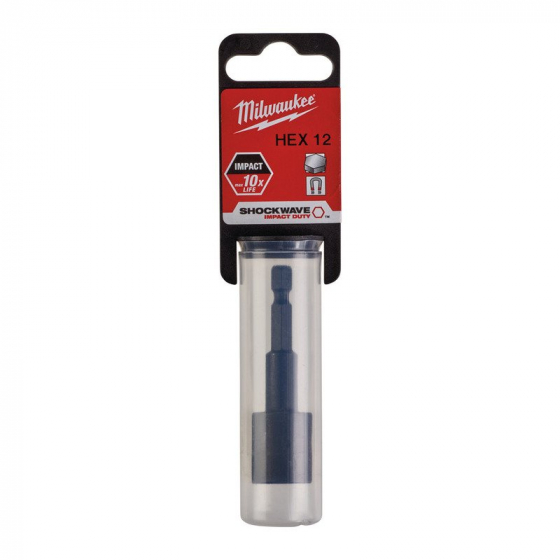 Milwaukee Douille aimantée HEX12mm M7  SHOCKWAVE (4932352544)