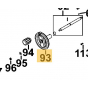 DeWalt Dispositif de réglage de roue pour scie DWE7485 (N695937)