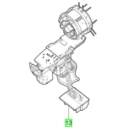 Milwaukee Interrupteur complet perceuse M18CBLDD, M18CBLPD (4931465900)