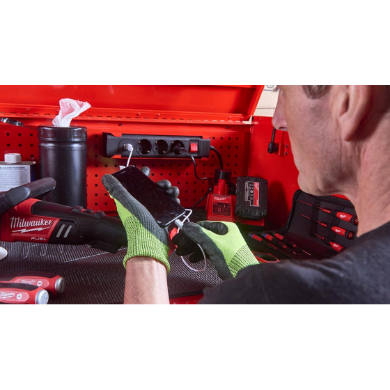 Milwaukee Coffre supérieur pour servante haute capacité 117cm STC46-1 (4932478854) Milwaukee Coffre supérieur pour servante haute capacité 117cm STC46-1 (4932478854)