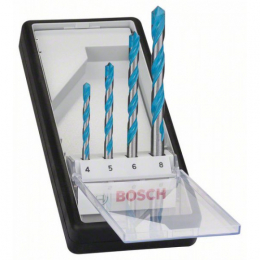 Bosch Coffret 4 Forets polyvalents Robust Line Multi Construction (2607010521)