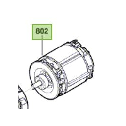 Bosch Moteur à Courant Continu 18V pour perceuse AdvancedDrill 18 et AdvancedImpact 18 (1600A01C44)