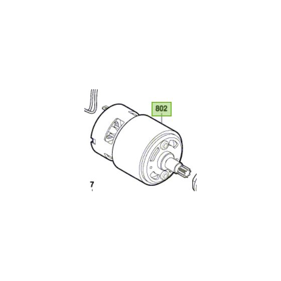 Bosch Moteur à Courant Continu 18V pour perforateur UNEO Maxx (2609005048)