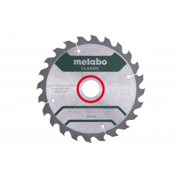 Metabo Lame de scie circulaire Bois ø190x30x2 24Dts Precision Cut (628675000)