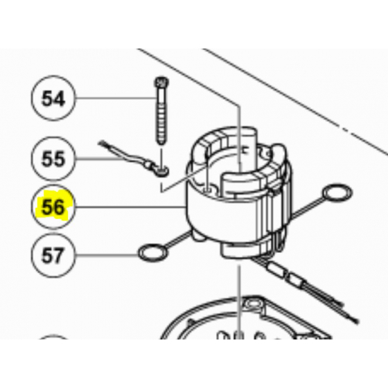 Hikoki Inducteur 240V pour piqueur H41MB (340788F)