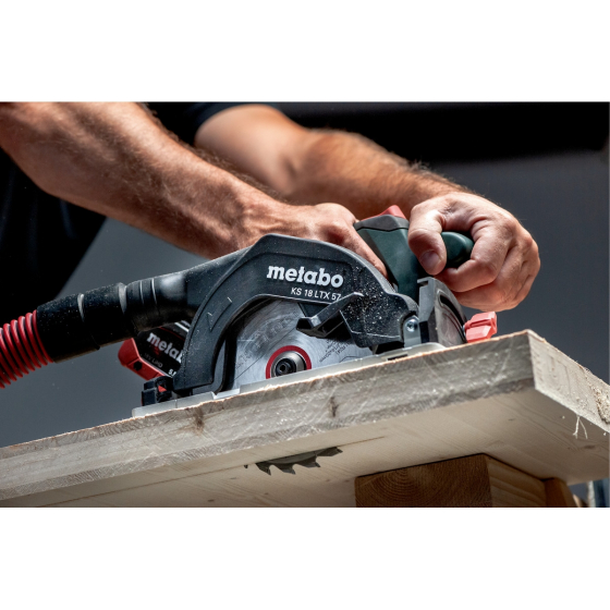 Metabo KS 18 LTX 57 Scie circulaire 18V ø165mm + Metaloc (601857840) Metabo KS 18 LTX 57 Scie circulaire 18V ø165mm + Metaloc (601857840)