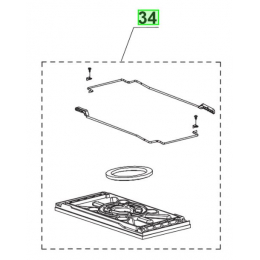 Ryobi Plateau de ponçage pour ponceuses EMS180, RMS170, RMS180, EMS170 (5131027530)