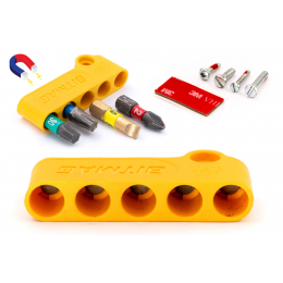 BITMAG Porte-embouts magnétique Jaune BTMG-CY
