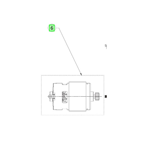 Ryobi Moteur 18V pour perceuse sur batterie One+ R18PD3 (5131041005)