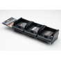 StealthMounts Supports de batterie Bosch 18v 6-pack NOIR BM-BO18-6