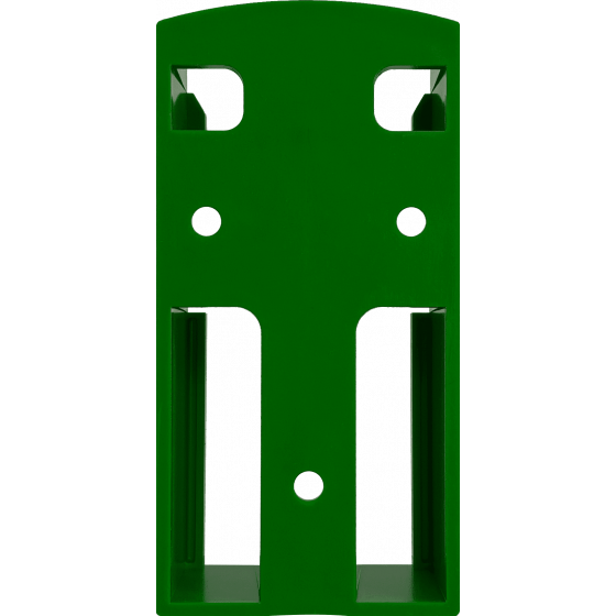 StealthMounts Supports de batterie Festool 18v 6-pack VERT BM-FT18-GRN-6