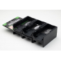 StealthMounts Supports de batterie Festool 18v 6-pack NOIR BM-FT18-BLK-6
