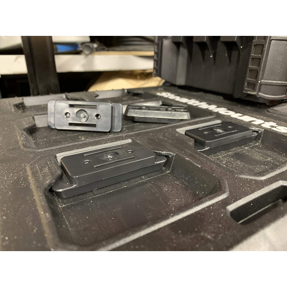 StealthMounts Supports de fixations Packout Milwaukee 8-pack NOIR PAC-F-01-8 StealthMounts Supports de fixations Packout Milwaukee 8-pack NOIR PAC-F-01-8