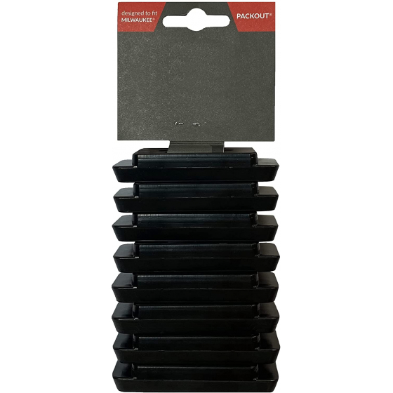 StealthMounts Supports de fixations Packout Milwaukee 8-pack NOIR PAC-F-01-8 StealthMounts Supports de fixations Packout Milwaukee 8-pack NOIR PAC-F-01-8