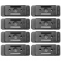 StealthMounts Supports de fixations Packout Milwaukee 8-pack NOIR PAC-F-01-8