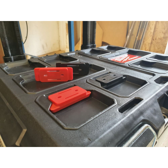 StealthMounts Supports de fixations Packout Milwaukee 8-pack NOIR PAC-F-01-8 StealthMounts Supports de fixations Packout Milwaukee 8-pack NOIR PAC-F-01-8