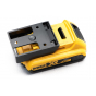 StealthMounts Supports de batteries DeWalt 18V & 54V 6-pack JAUNE BM-DW20-YLW-6