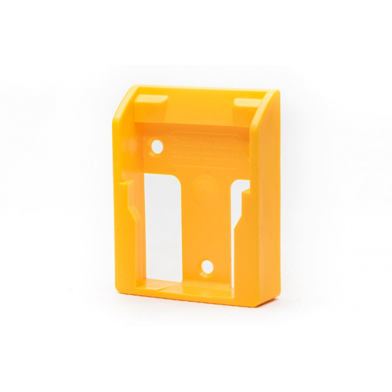 StealthMounts Supports de batteries DeWalt 18V & 54V 6-pack JAUNE BM-DW20-YLW-6