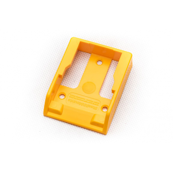 StealthMounts Supports de batteries DeWalt 18V & 54V 6-pack JAUNE BM-DW20-YLW-6