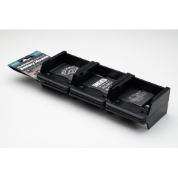 StealthMounts Supports de batteries Makita 18V 6-pack Noir BM-MK18-6