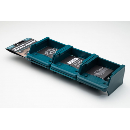 StealthMounts Supports de batteries Makita 18V 6-pack BLEU BM-MK18-BLU-6